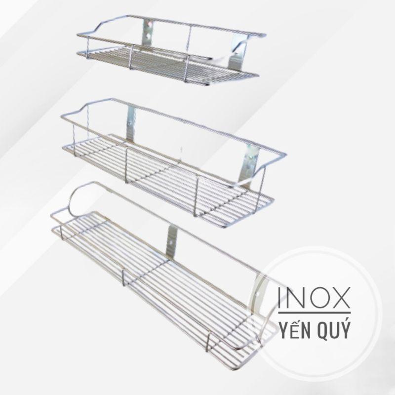 Kệ để đồ - Kệ gia vị treo tường 1 tầng inox chống gỉ