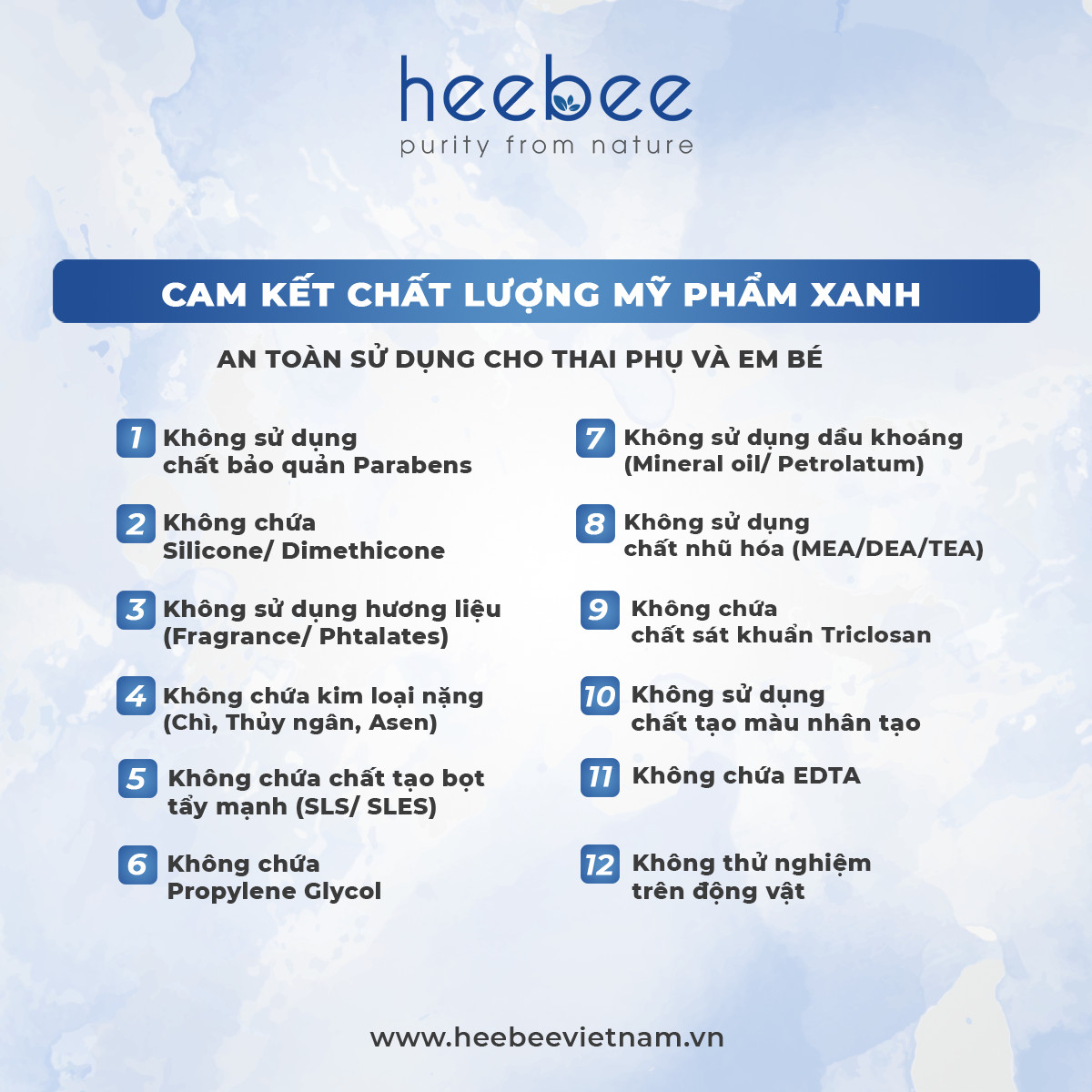 Mặt Nạ Khoáng Sét Chăm Sóc Lỗ Chân Lông Heebee - Clay Mask 50gr