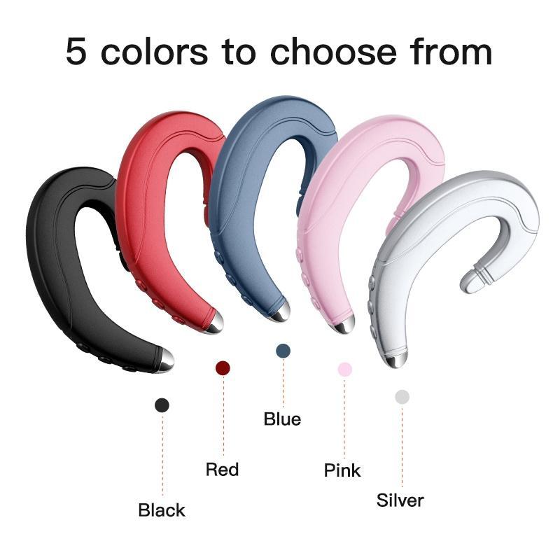 Tai Nghe Bluetooth Không Dây Gắn Tai Kiểu Dáng Thể Thao Cho Điện Thoại Di Động