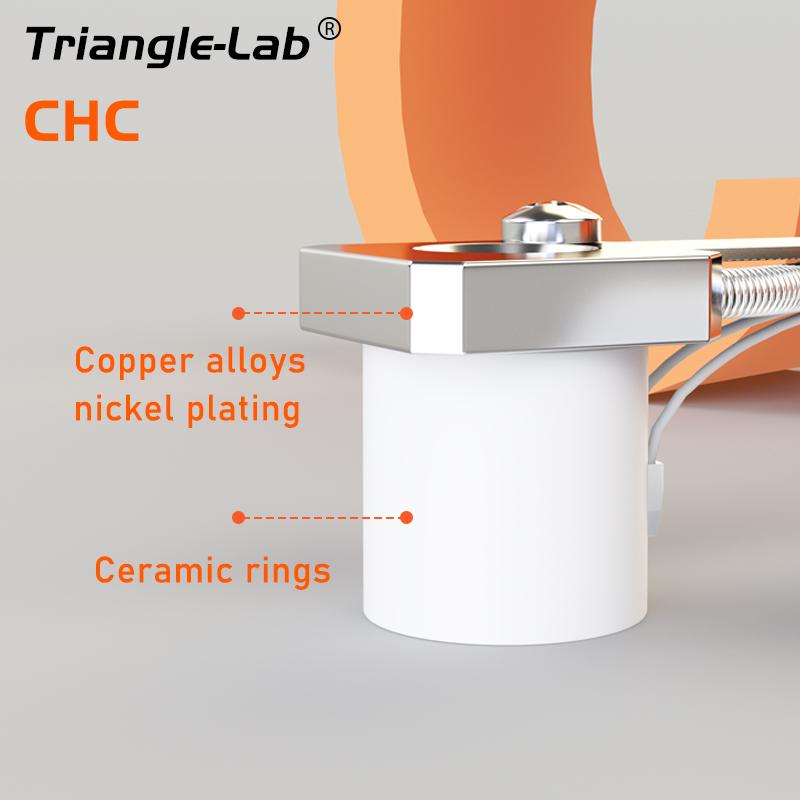 Trianglelab CHC KIT Lõi sưởi gốm Lõi Nhiệt nhanh Mini cho Ender 3 V6 Hotend CR10 CR-CR-6 SE MK3S Máy in 3D Hotend
