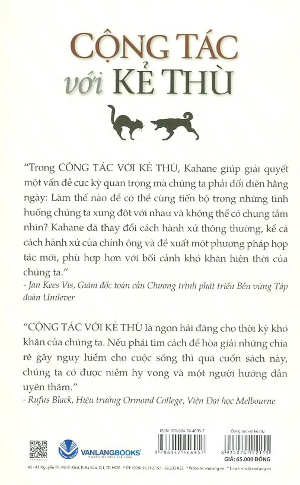 Sách Cộng Tác Với Kẻ Thù