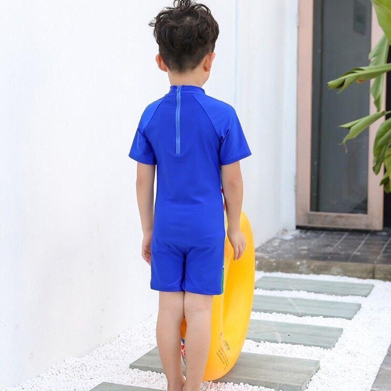 Bộ bơi bé trai hàng cao cấp kèm mũ