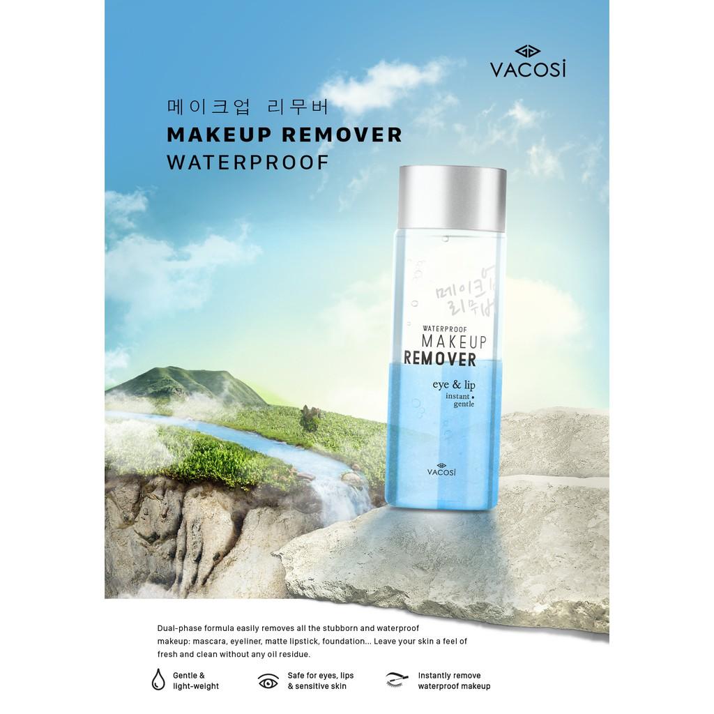 NƯỚC TẨY TRANG MẮT VÀ MÔI VACOSI WATERPROOF MAKEUP REMOVER FOR EYE &amp; LIP