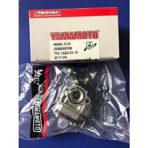 Bình xăng con , chế hòa khí máy cắt cỏ Mitsubishi TL33