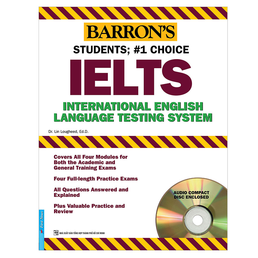 Sách Barron's IELTS International English (Tái Bản 2019)