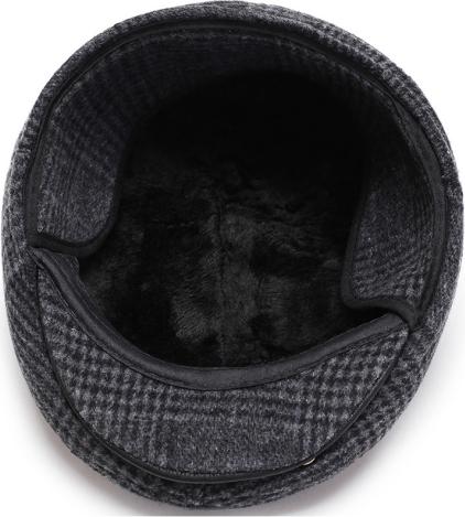 Mũ nồi – Nón beret kẻ caro có khuy thiết kế che tai ấm áp- Món quà ý nghĩa dành tặng người thân