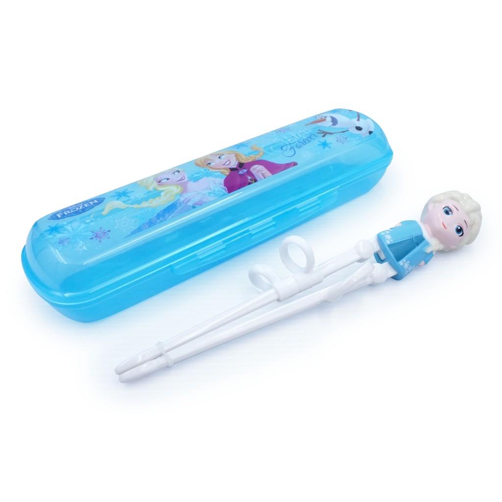 Đũa tập ăn 3D Disney kèm hộp đựng tiện lợi cho bé