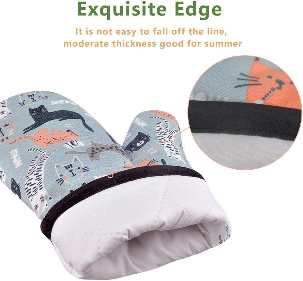 Găng tay nhà bếp, găng tay lò nướng lò nướng lò nướng manee chống nhiệt găng tay cách điện cho thịt nướng bánh pizza bánh pizza bánh 1 cặp