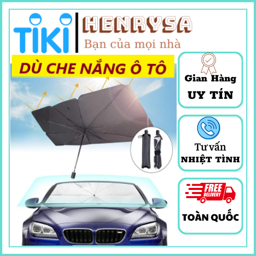 Tấm chắn che nắng Ô TÔ Xe Hơi - Phụ kiện chắn tia UV bảo vệ xe - Dù che nắng - Tấm hắt nắng chụp hình- Hàng chính hãng