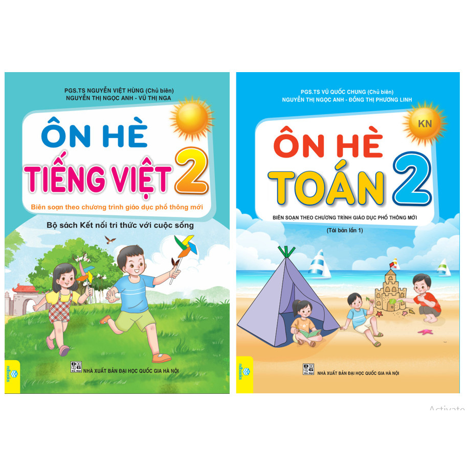Sách - Ôn Hè Toán và Tiếng Việt 2 Kết Nối - ndbooks