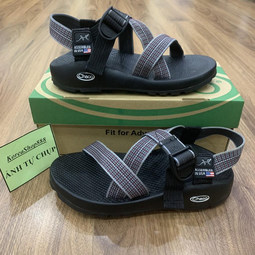 Giày Sandals Nam Chaco Thổ Cẩm D163