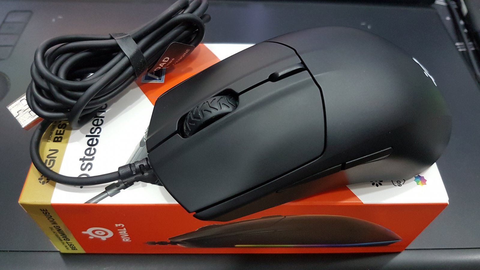 Chuột Steelseries Rival 3, Hàng chính hãng.