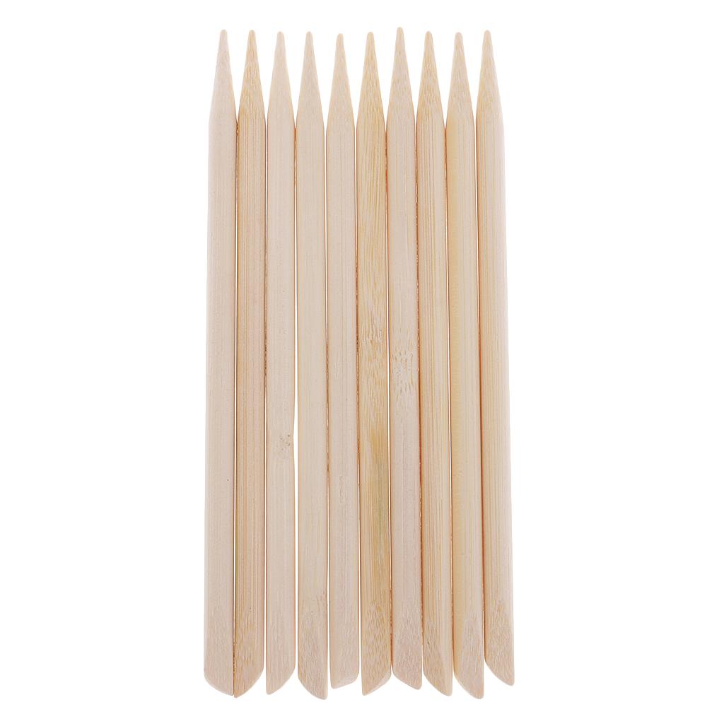 10 Bằng Tre Gỗ Stylus Dụng Cụ Lý Tưởng Cho Thủ Công Cho Trẻ Em Xước Nghệ Thuật Bề Mặt