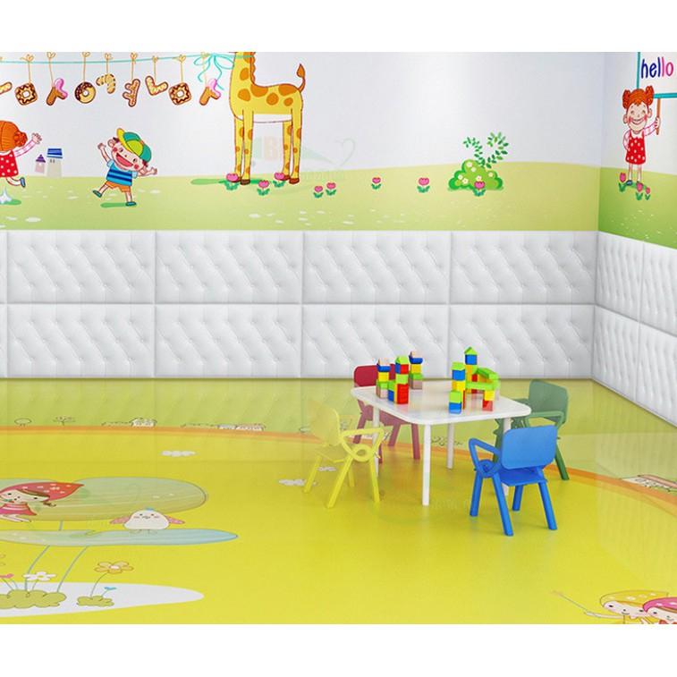 Bộ 6 miếng dán tường hiệu ứng 3D trang trí nhà cửa đẹp mắt