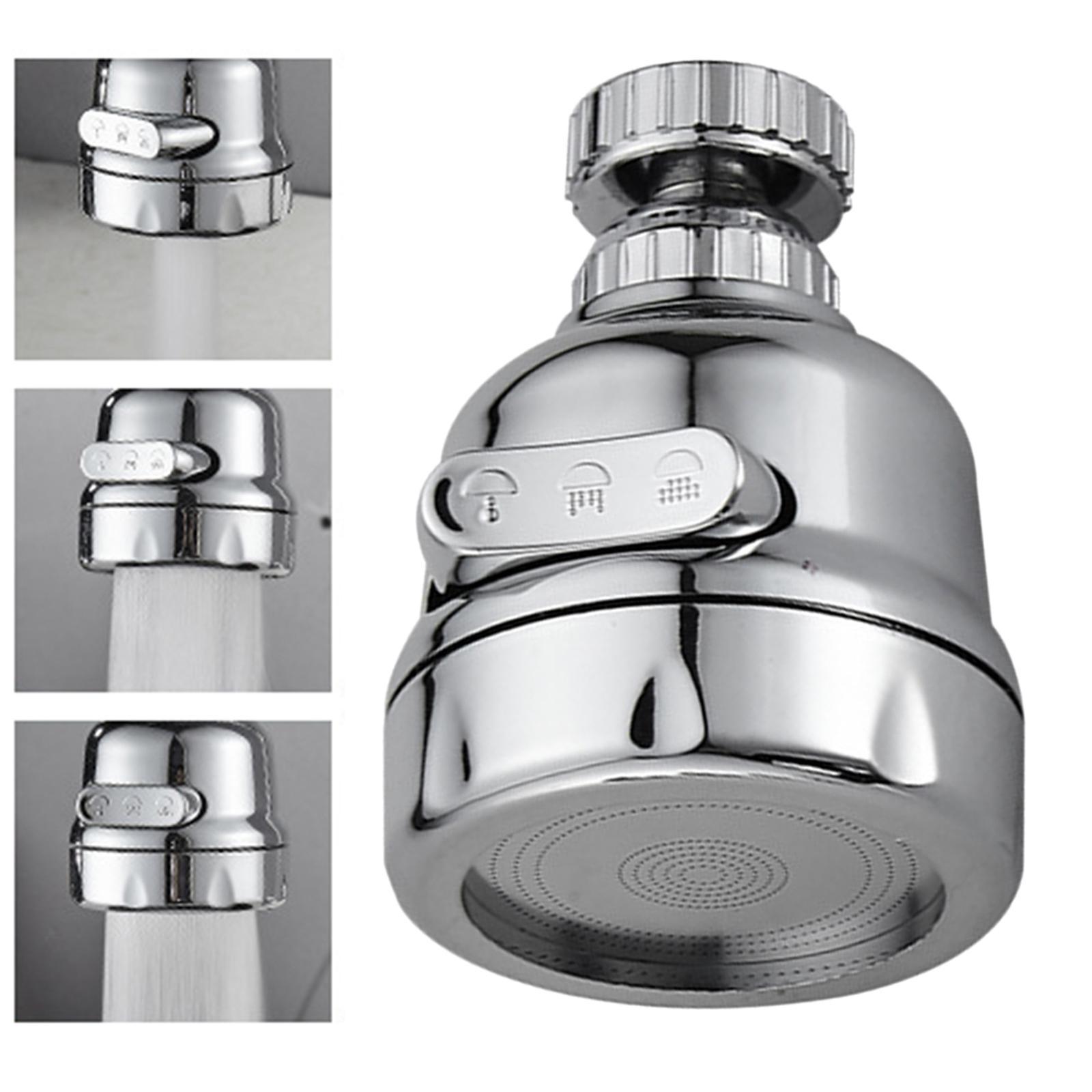 360 Rotation Sink Tap Faucet Extender Swivel Tap Aerator 22mm