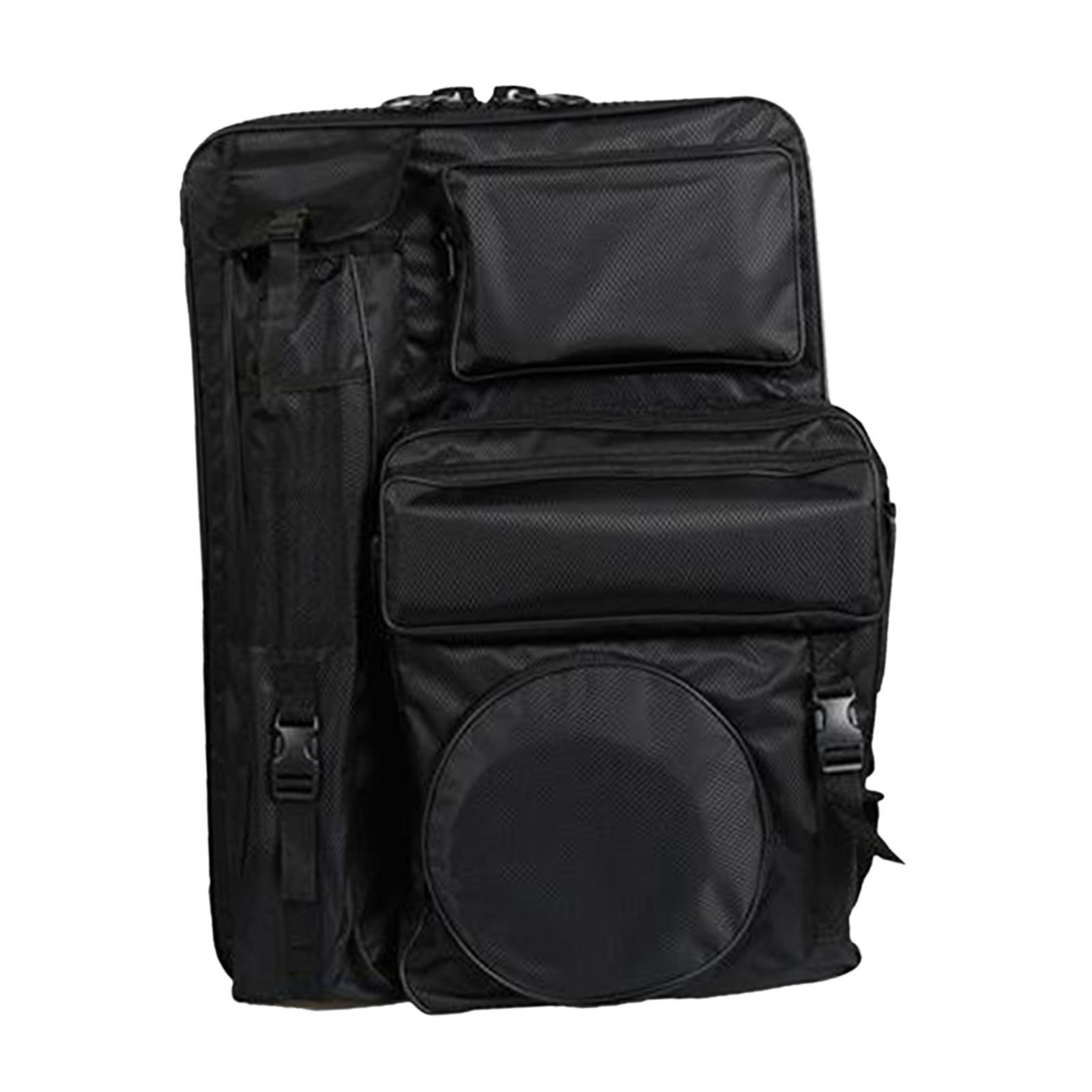 Art Portfolio Case Carrying Bag Tote Backpack Sketchbook Professional Painting Bag Carry Bag for Cleaning Pot Mix Tray Palette Drawing Board