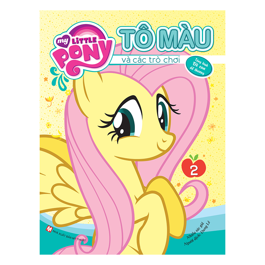Combo: Pony Tô Màu Có Đề Can (Bộ 3 Cuốn)