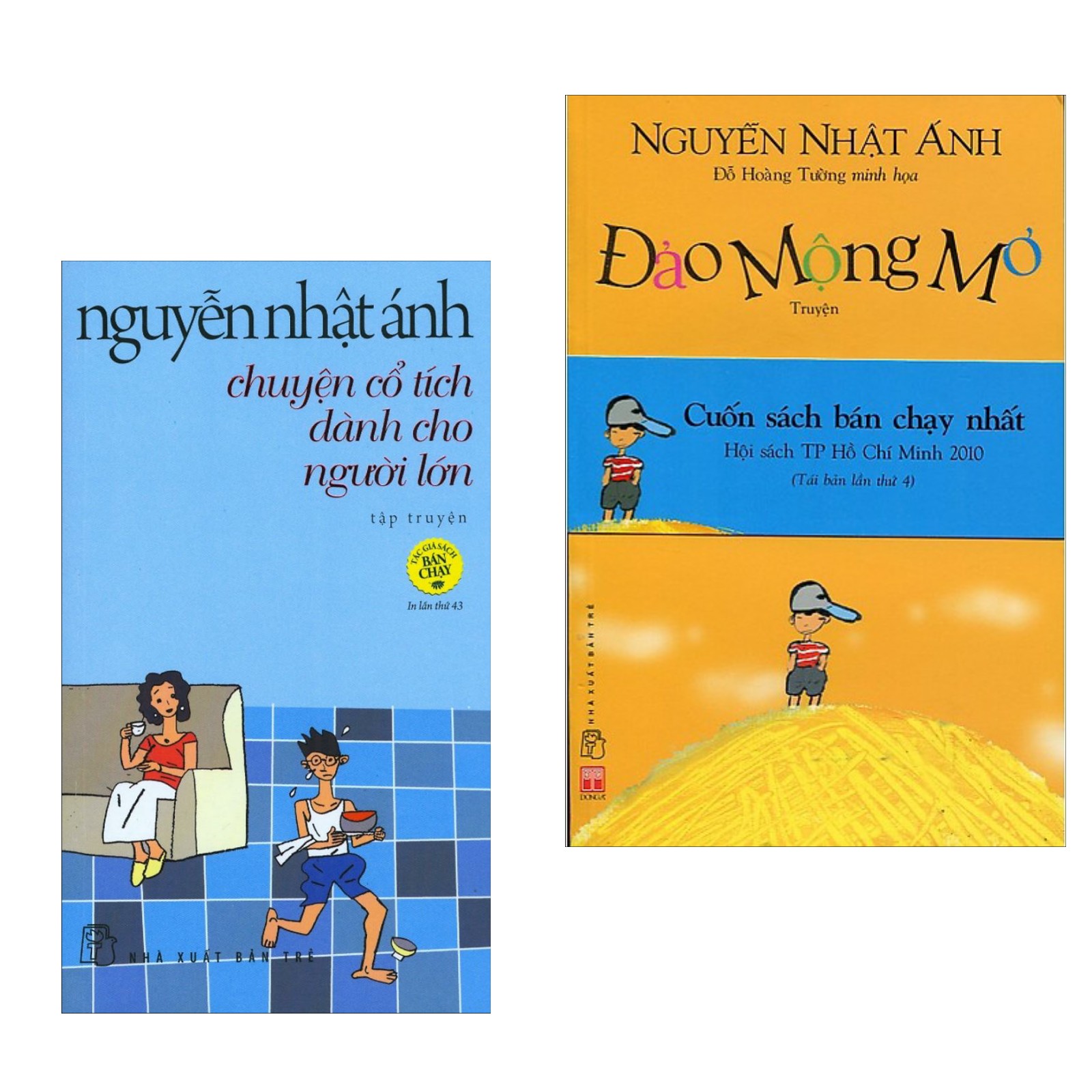 Combo Sách Chọn Lọc Của Nguyễn Nhật Ánh: Chuyện Cổ Tích Dành Cho Người Lớn + Đảo Mộng Mơ (Tặng Kèm Bookmark Green Life)