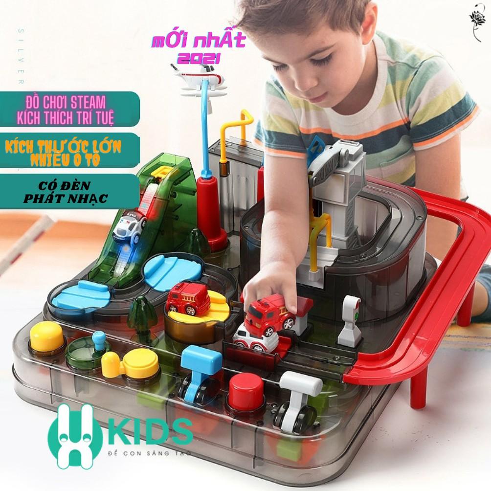 Đồ chơi đua xe điều khiển Ô TÔ bằng tay kích thước lớn, Đồ chơi trí tuệ STEM / STEAM sáng tạo Trẻ Em