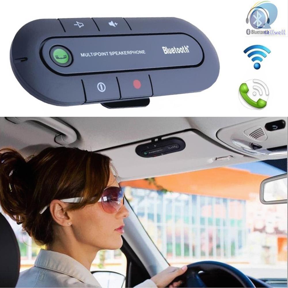 Loa Bluethooth đàm thoại rảnh tay nghe nhạc gắn che năng ô tô mẫu mới hàng cao câp siêu tiện