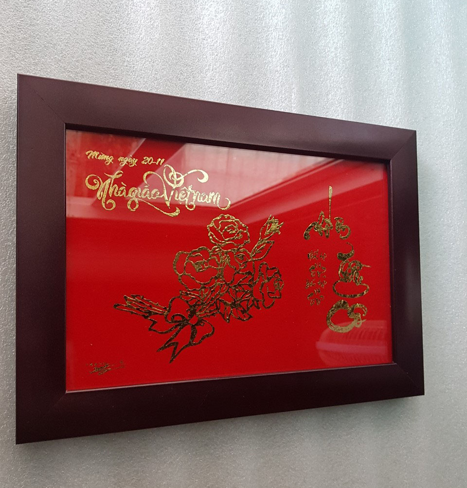Tranh quà tặng chúc mừng nhà giáo Việt Nam