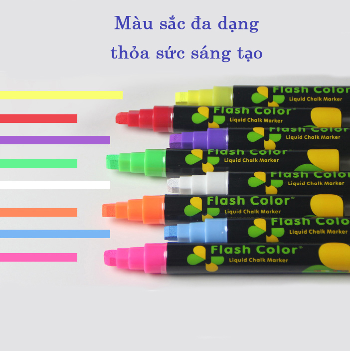 8 Bút Huỳnh Quang - Bút Bảng Led - Bút Dạ Quang