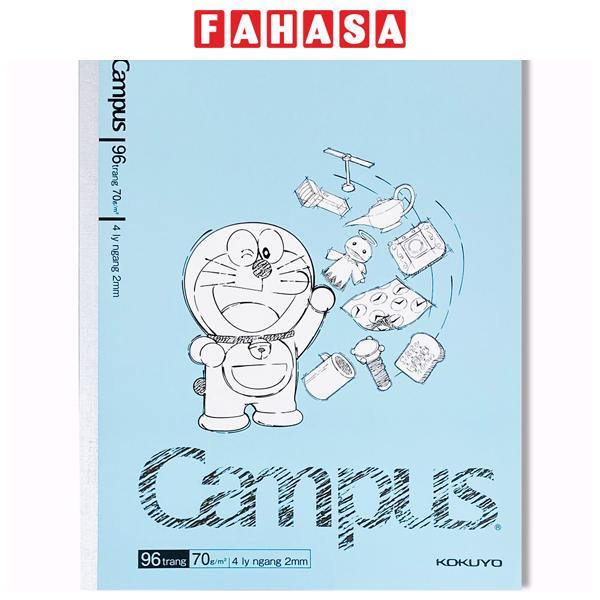 Tập Học Sinh Doraemon - 4 Ly Ngang - 96 Trang 70gsm - Campus NB-A5LY96DOR-03