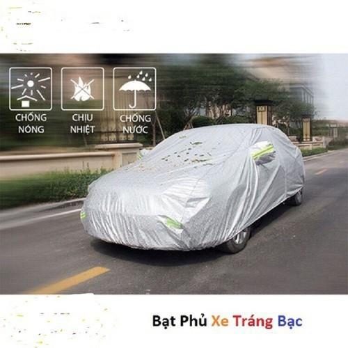 BẠT PHỦ XE Ô TÔ TRÁNG BẠC CAO CẤP - HUYNDAI I10, KIA MORNING