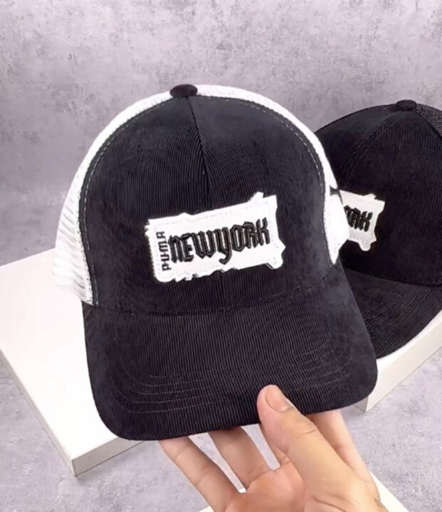 (NEW) Nón kết, mũ lưỡi trai Newyork phối vải nhung Form chuẩn đẹp (Ảnh thật)