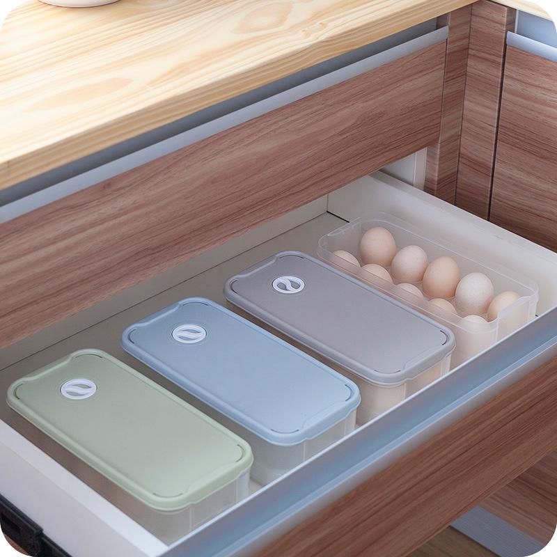 Refrigerator Food Storage Box Kitchen Organizer Egg Fresh Box