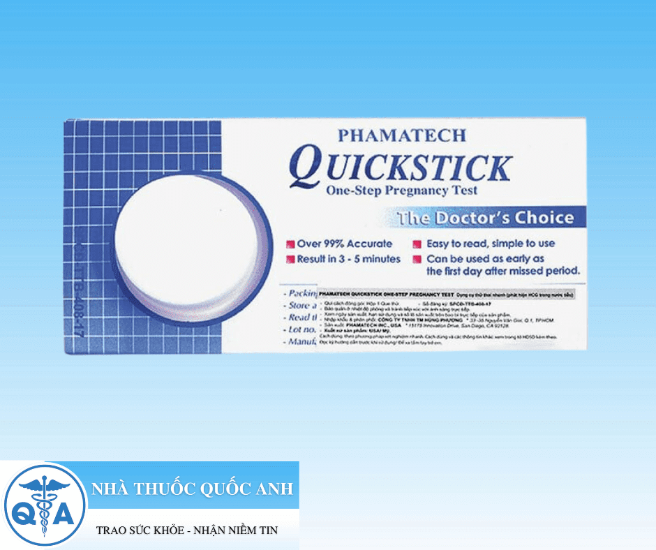 Que thử thai nhanh Quickstick