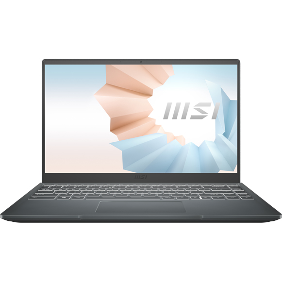 Laptop MSI Modern 14 B5M-204VN (AMD R5-5500U/ 8GB DDR4/ 512GB SSD/ 14 FHD IPS/ Win11) - Hàng Chính Hãng