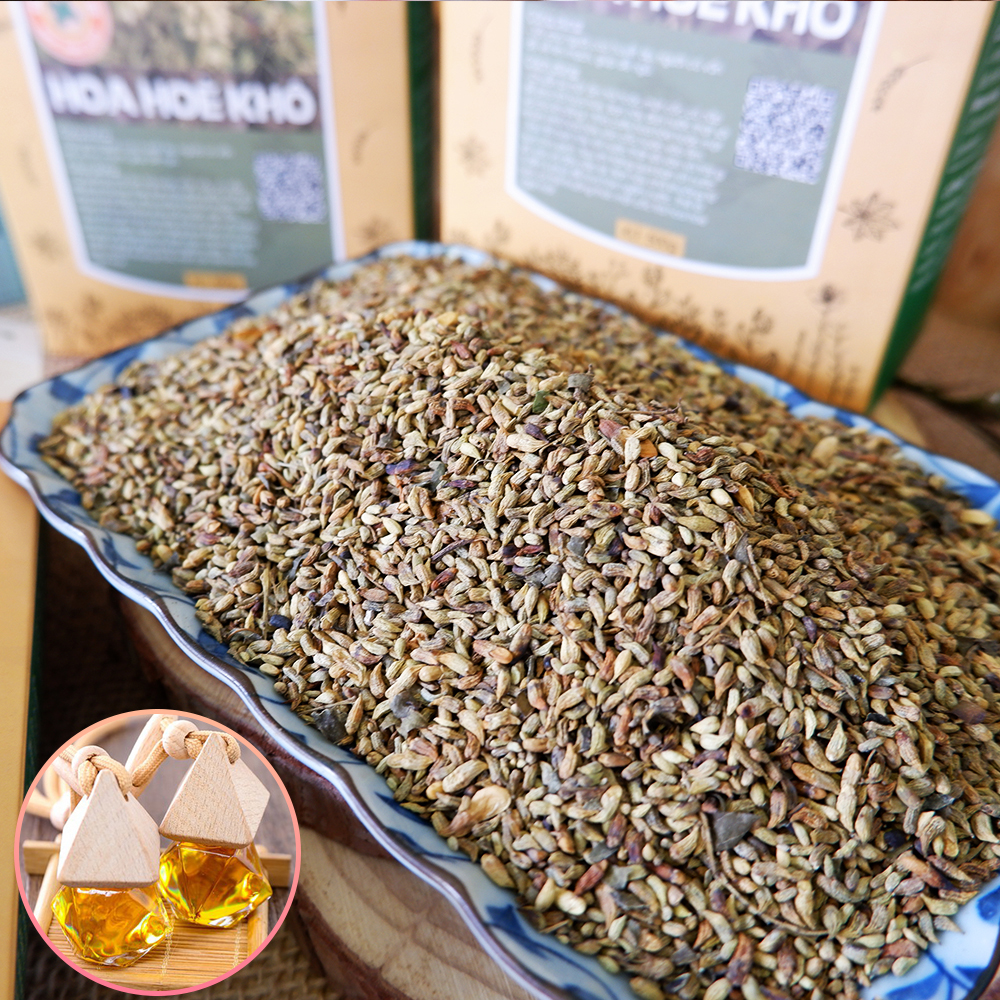 Combo 1kg trà hoa hòe sao vàng sấy khô - giúp chữa bệnh trĩ, tốt cho tim mạch, hỗ trợ giấc ngủ ngon