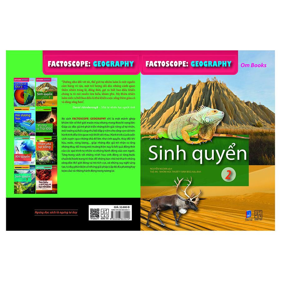 Factoscope: Geography - Sinh Quyển 2 (Tranh Màu)