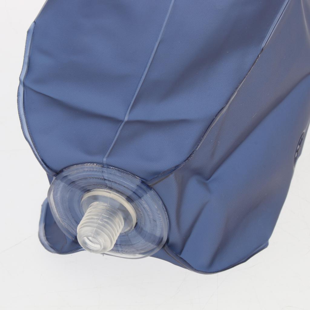 Foldable Women Men Enema Bag Kit Clean Anal Douche with Tips Set 2L Plastic