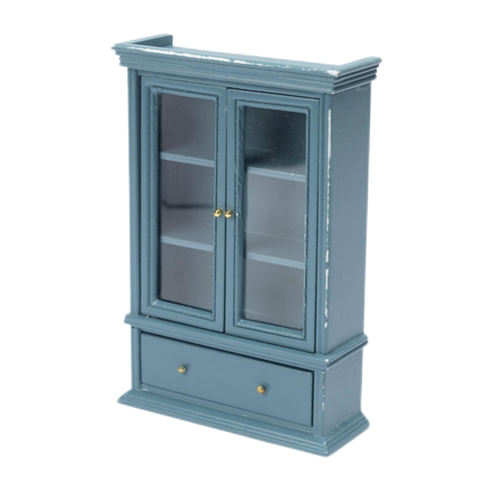 1:12 Doll House Cabinet Baby Doll Living Room Furniture Supplies Decor