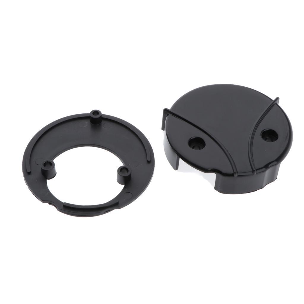 Black Air Filter Cover Protective Cover for Yamaha 2-stroke 5/6 Outboard Motor