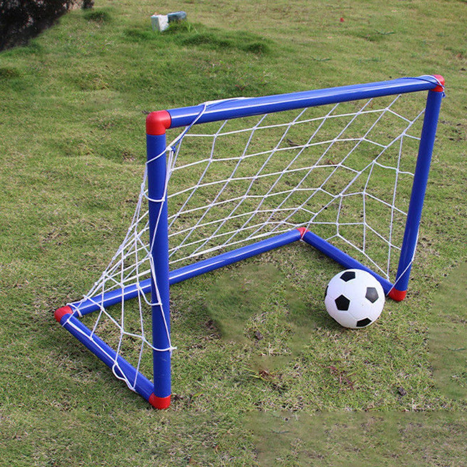 Kids Soccer Goals Soccer Nets Folding for Backyard Mini Playing Football Net