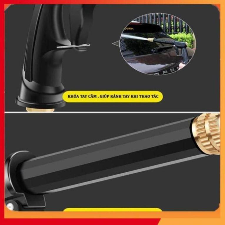 Bộ dây và vòi xịt rửa xe tưới cây tăng áp,vòi xịt rửa,vòi tưới cây 810-2498-1