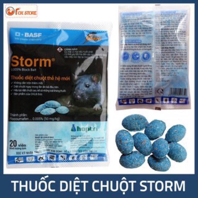 Combo 3 gói thuốc trừ chuột sinh học thế hệ mới Storm