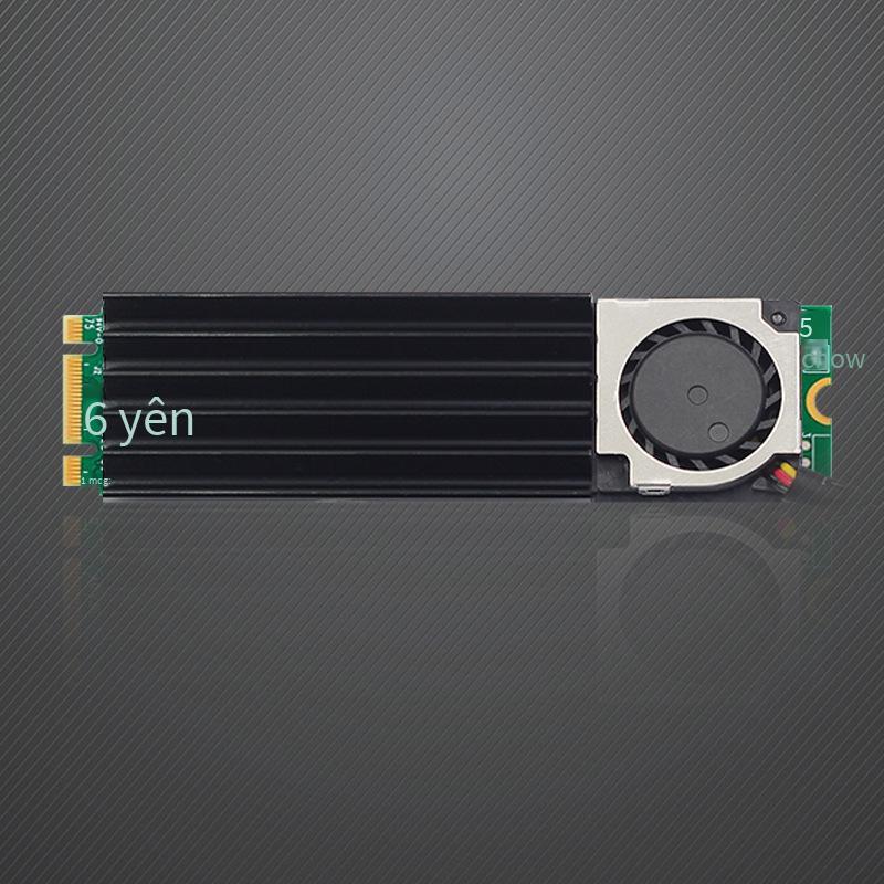 Bộ tản nhiệt đĩa cứng m.2 phong cách mới nhất Quạt làm mát SSD PCI-E NVME 2280 M.2 áo làm mát trạng thái rắn
