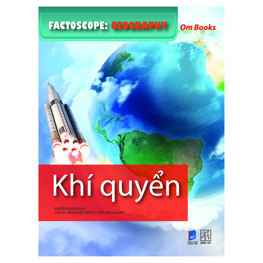 Bộ sách Factoscope: Geography : Khí quyển + Hải dương học + Sinh quyển 1 + Sinh quyển 2