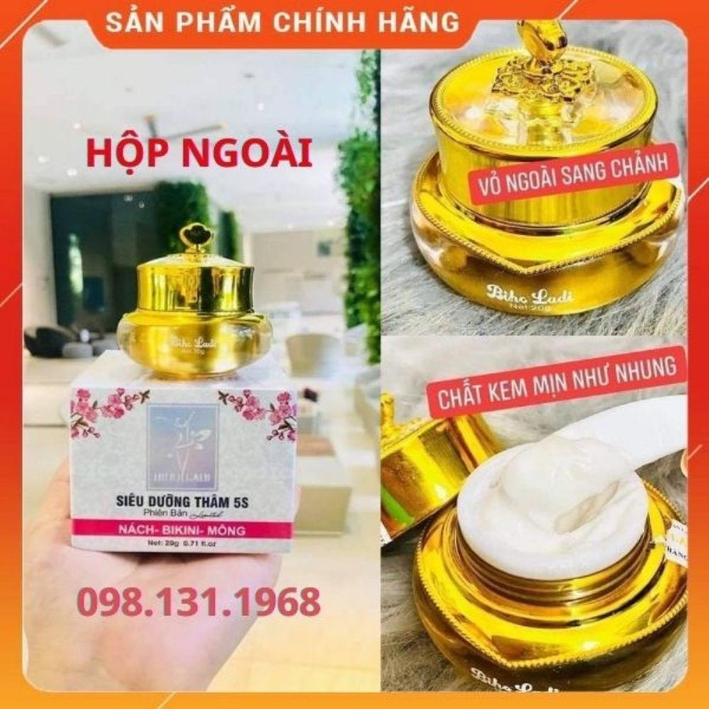 [CHÍNH HÃNG] SIÊU DƯỠNG THÂM 5S BIHO LADI - ĐÁNH BAY MỌI VẾT THÂM NÁCH, BẸN, THÂM MÔNG, BIKINI, BỤNG, ĐẦU GỐI, CÙI CHỎ