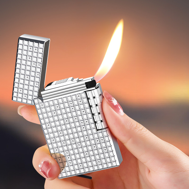 Bật Lửa Dupont Vân Caro – Xài Gas