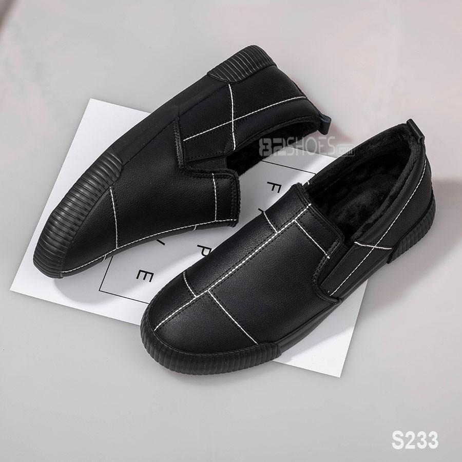 Giày lười nam - Slip on nam da - Mã S233