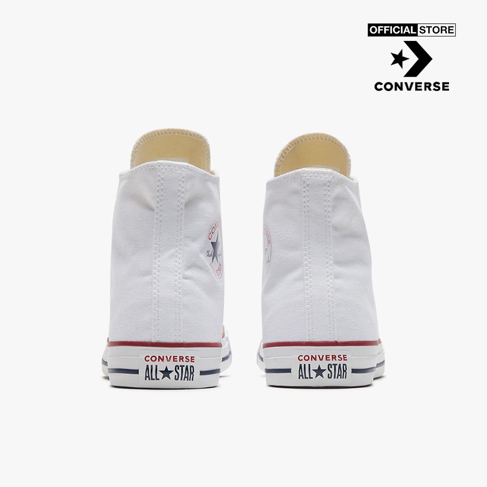 CONVERSE - Giày sneakers cổ cao unisex Chuck Taylor All Star Classic M7650C-OPT0_WHITE