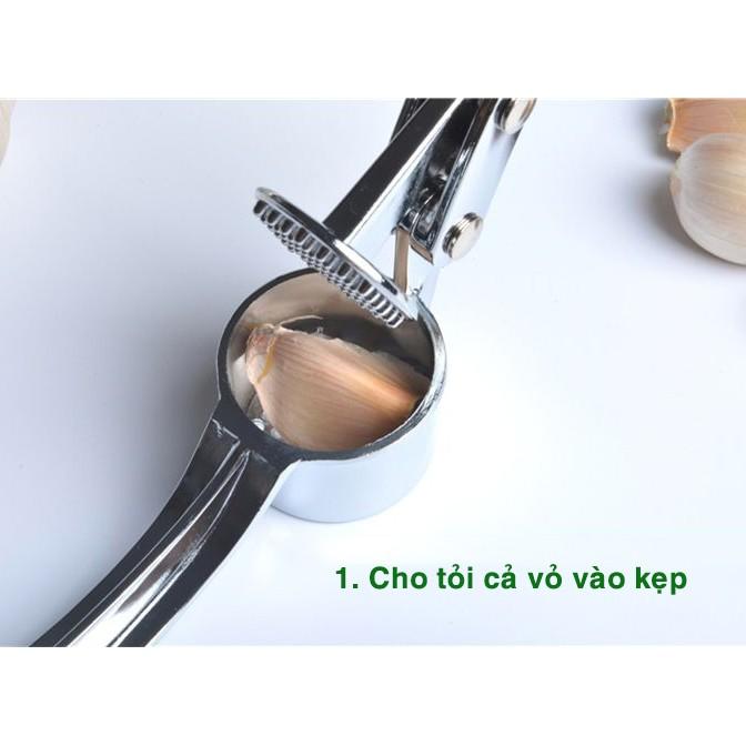 Dụng cụ kẹp hàng, tỏi bằng inox