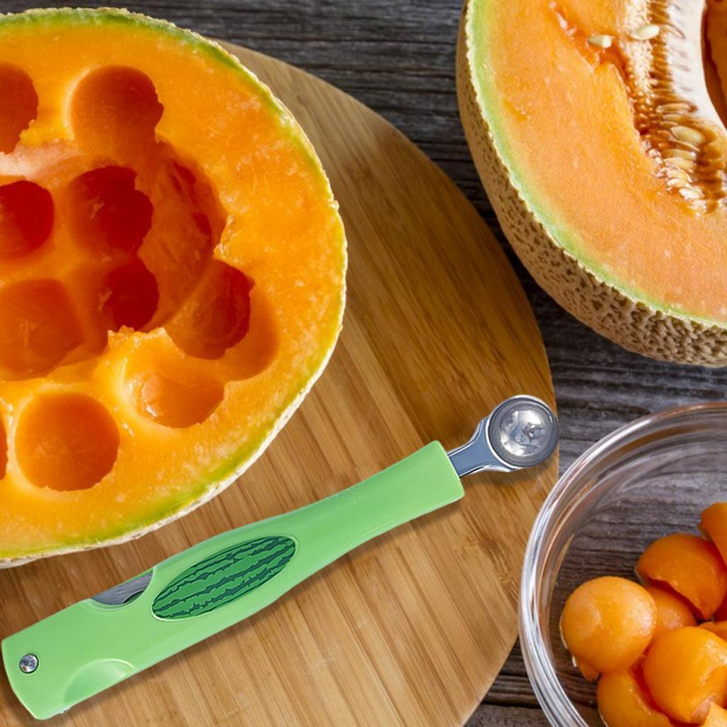 3 in 1 Melon Baller Scooper Avocado Cutter Separator for Fruit Vegetable