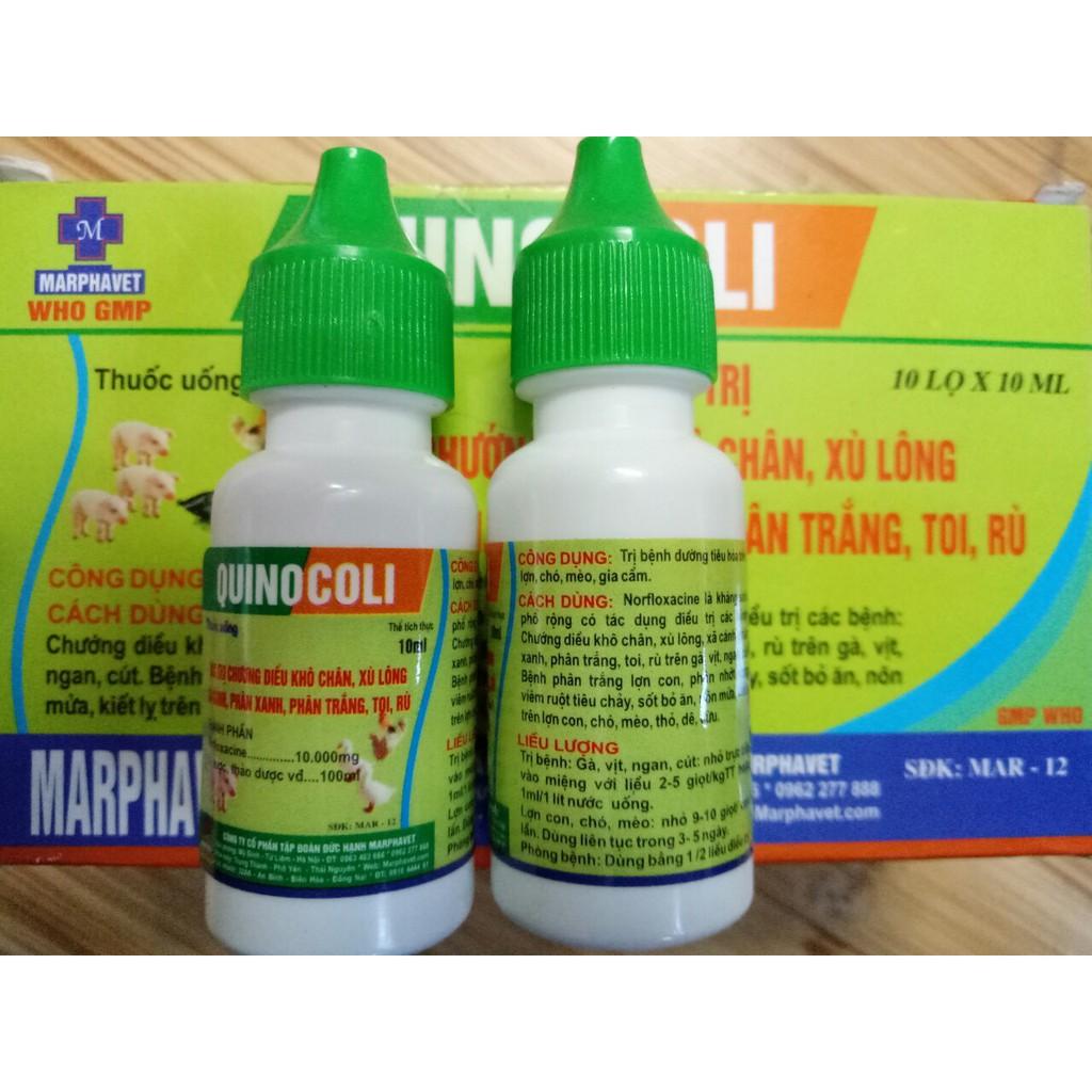 1 LỌ QUINOCOLI CHO CHIM,VẸT,YẾN PHỤNG (T.H.U.Ố.C)