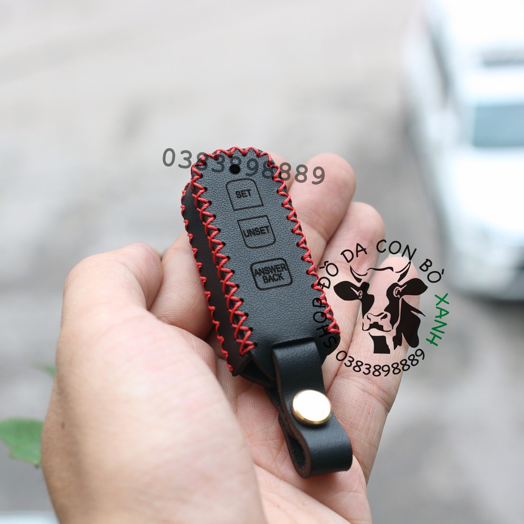 Bao Da dành cho Remote Honda Vario 125, Scoopy handmade da thật